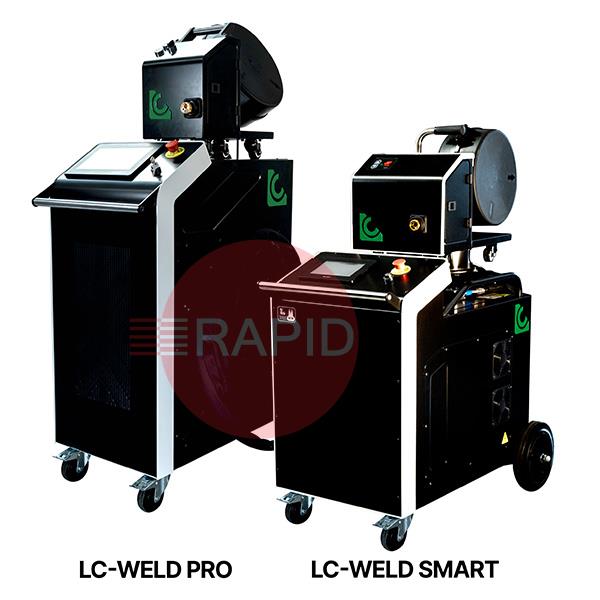 LC-WELD1500W-PRO  LC Lasers LC-WELD PRO 1500W Handheld Fibre Laser Welder